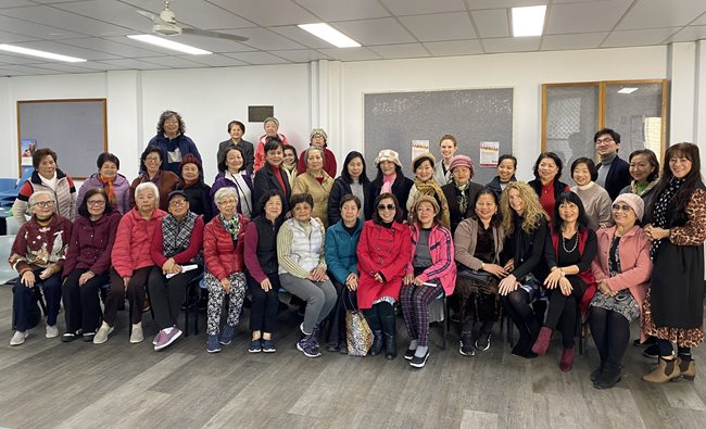 Members from the Vietnamese Women’s Association heard about the exciting project